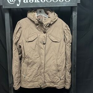 Columbia- Titanium jacket with hood